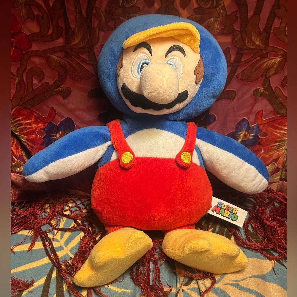 🐧Jumbo Official Nintendo Penguin Mario Plush - 15” Rare Arcade Find!